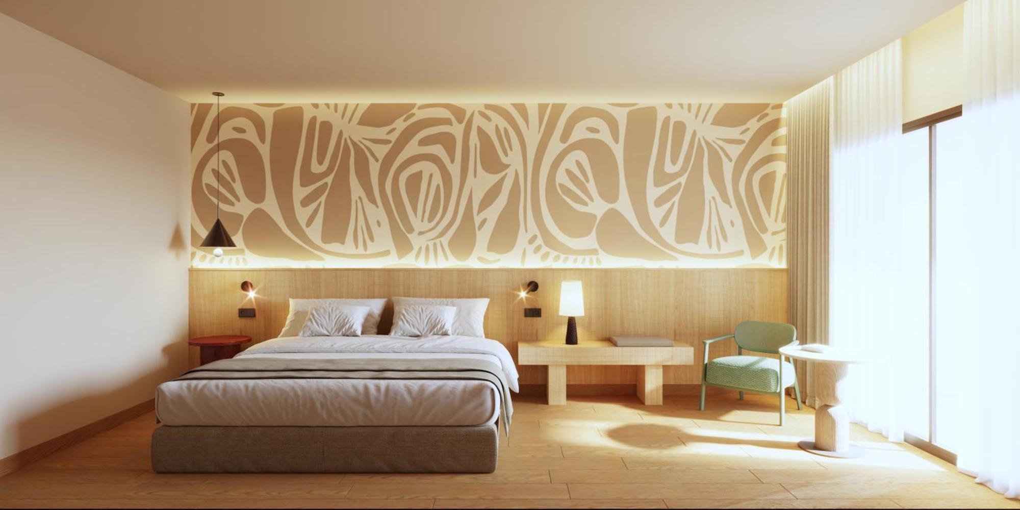 1 King Bed Sofa Bed Single Room